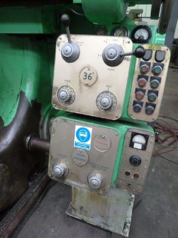 WEBSTER & BENNETT 36 EH ELEVATING RAIL VERTCAL TURNING LATHE / BORING MACHINE