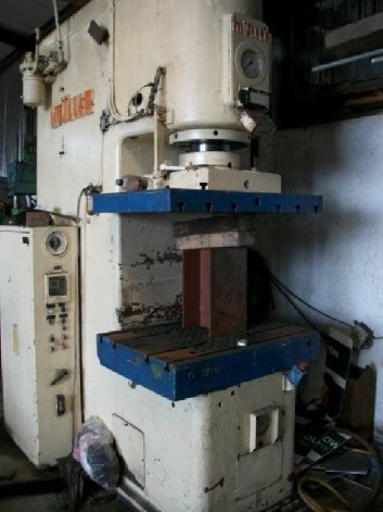 MULLER 100 TON C-FRAME HYDRAULIC PRESS