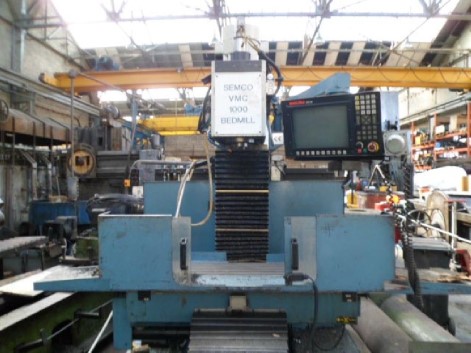 SEMCO 1000 CNC VERTICAL MACHINING CENTRE