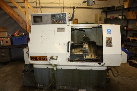 SUGA ANL-250 PLATEN TYPE CNC LATHE (FOR SPARES OR REPAIR - SEE DESCRIPTION)