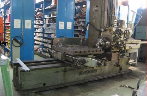PACKAGE OF 5 MACHINES - 2 OFF HORIZONTAL BORERS, RADIAL DRILL, MILLING MACHINE AND 200T SPOTTING PRESS