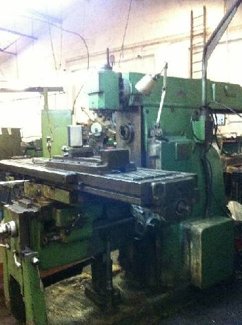 POLMACH MECHANICY FWA41M UNIVERSAL MILLING MACHINE