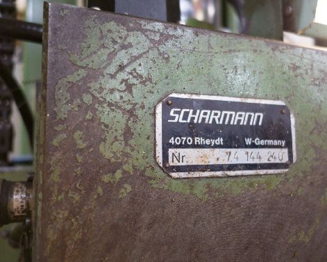 SCHARMANN FB100 DEKAMAT HORIZONTAL BORER