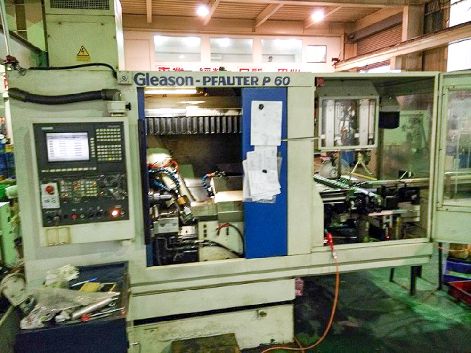 GLEASON-PFAUTER P60 CNC GEAR HOBBER WITH AUTO LOADIER AND SKIVING