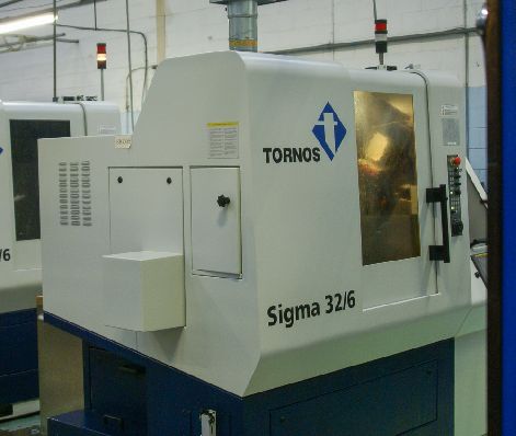 TORNOS SIGMA 32/6 CNC SLIDING HEAD LATHE (8 AXIS)