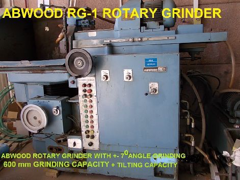 ABWOOD ROTARY GRINDER  MODEL RG-1