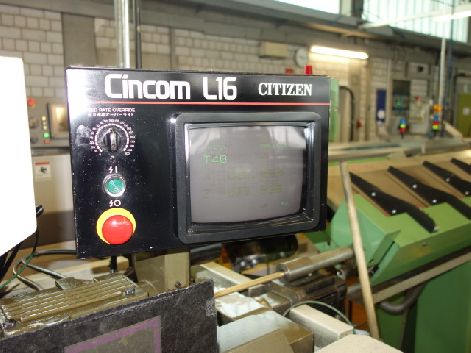 CITIZEN L16 CNC SLIDING HEAD LATHE