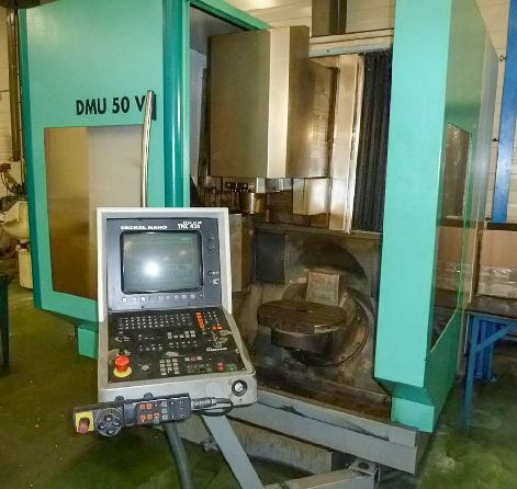 DECKEL MAHO DMU 50V 5-AXIS CNC VERTICAL MACHINING CENTRE