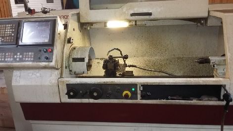 GOODWAY GLS200 & HARRISON ALPHA 1330S PLUS CNC LATHE (2 MACHINES)