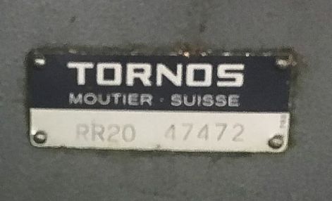 TORNOS RR20 SLIDING HEAD CAM AUTO COMPLETE WITH 13Y 3 SPINDLE ATTACHMENT (QUICK SALE REQUIRED)
