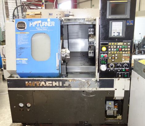 HITACHI SEIKI HI-TURNER TF20 CNC LATHE