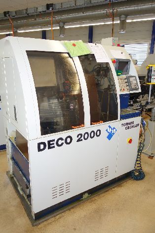 TORNOS DECO 2000/10 7 AXIS CNC SLIDING HEAD LATHE