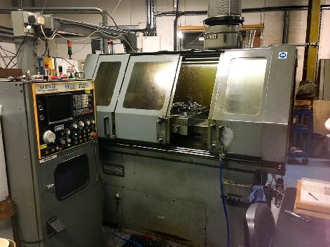 HARDINGE CHNC4 SUPER PRECISION CNC LATHES WITH G.N 6T-B CONTROLS (QTY 2)