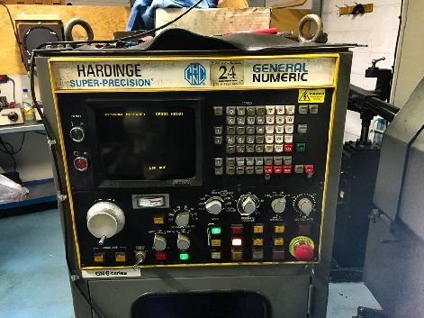 HARDINGE CHNC4 SUPER PRECISION CNC LATHES WITH G.N 6T-B CONTROLS (QTY 2)