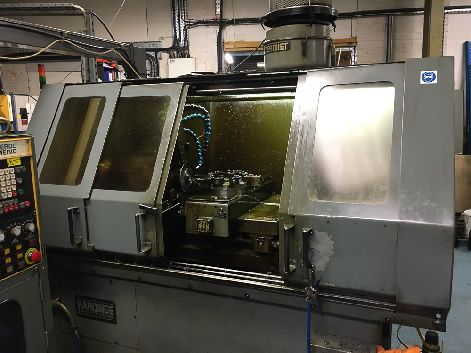 HARDINGE CHNC4 SUPER PRECISION CNC LATHES WITH G.N 6T-B CONTROLS (QTY 2)