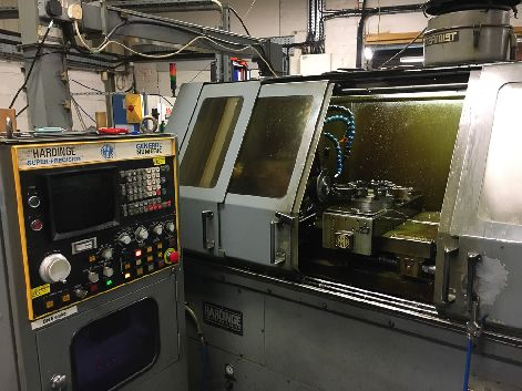 HARDINGE CHNC4 SUPER PRECISION CNC LATHES WITH G.N 6T-B CONTROLS (QTY 2)