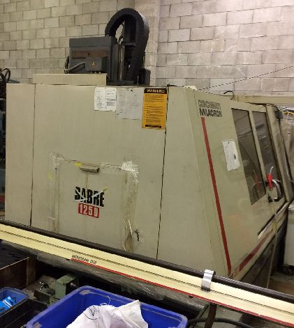 CINCINNATI MILACRON SABRE 1250 CNC VERTICAL MACHINING CENTRE WITH 4TH AXIS (QUICK SALE REQUIRED)