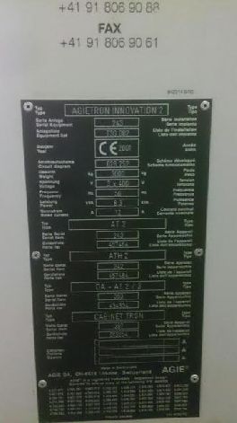 AGIE INNOVATION 2 SPARK ERODER WITH ROBOTISED ELETRODE CHANGER - 28 POSITIONS