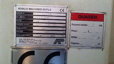 QUASER MV204 CNC VERTICAL MACHINING CENTRE