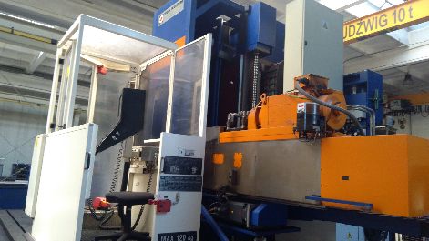 TOS FU 150V/3 CNC HORIZONTAL FLOOR BORER - MACHINE AS NEW