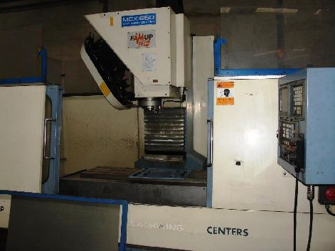 FAMUP MCX650 CNC VERTICAL MACHINING CENTRE