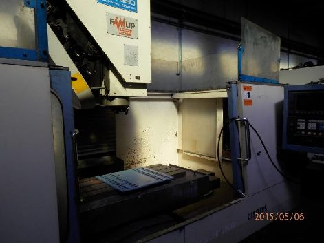 FAMUP MCX650 CNC VERTICAL MACHINING CENTRE