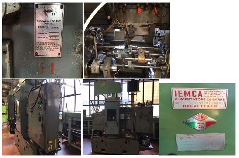 3 OFF WICKMAN MULTISPINDLE LATHES 1INCH X 6 MODELS WITH ELECTROMAGNETIC CLUTCHES AND VARIOUS TOOLING PRICE FOR LOT