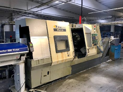 VICTOR VTURN-36 CNC TURNING CENTRE WITH C-AXIS AND LIVE TOOLS