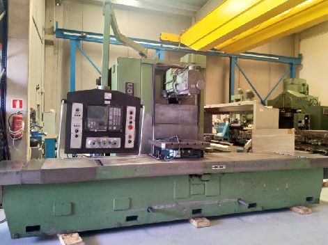 CORREA A35/30 CNC BED MILLING MACHINE WITH 4TH AXIS (3 X 1 X 1M)
