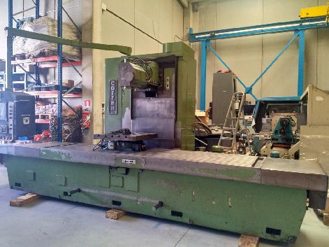 CORREA A35/30 CNC BED MILLING MACHINE WITH 4TH AXIS (3 X 1 X 1M)