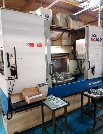 DAEWOO ACE V400 AND ACE VC500 CNC VERTICAL MACHINING CENTRES (2OFF)