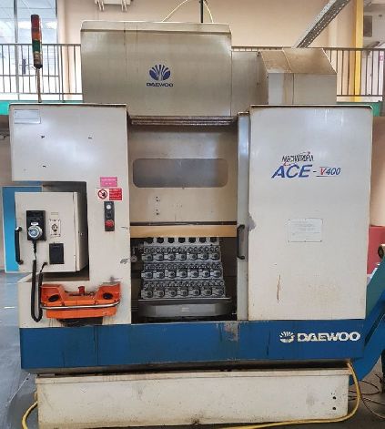 DAEWOO ACE V400 AND ACE VC500 CNC VERTICAL MACHINING CENTRES (2OFF)