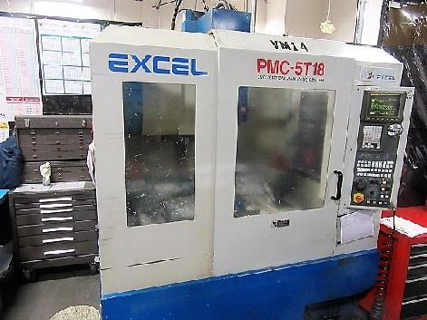 EXCEL PMC 5T18 CNC VERTICAL MACHINING CENTRE