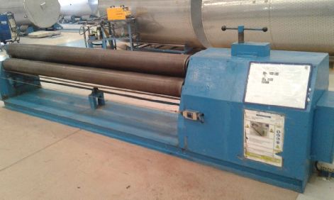 SERTOM BENDING ROLLS (6MM X 3M CAPACITY IN STAINLESS)