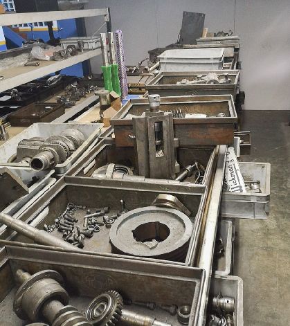 LARGE QTY OF WICKMAN SPARES & TOOLING