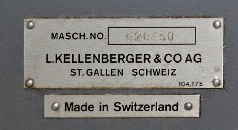 KELLENBERGER UR175/1000 CNC UNIVERSAL GRINDERS (QTY 2)