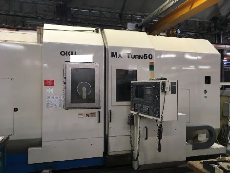 OKUMA MAC TURN 50CNC MILLING/TURNING CENTRE WITH B AND C AXIS