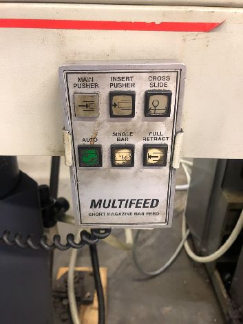 HYDRAFEED MULTIFEED ML1 SHORT MAGAZINE CNC BARFEED