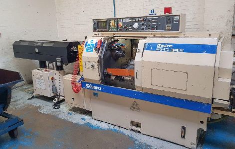 MIYANO BND-34S2 4 AXIS CNC LATHE.