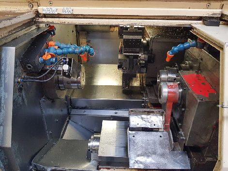 MIYANO BND-34S2 4 AXIS CNC LATHE.