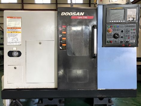 DOOSAN LYNX 220 CNC TURNING LATHES (2 OFF MACHINES)