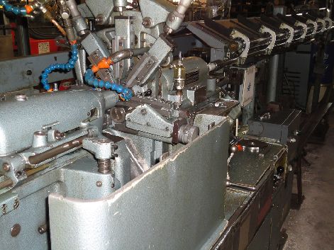 PETERMANN P7R SLIDING HEAD CAM AUTOMATIC LATHES (QTY 3) C/W LARGE QTY OF ADDITIONAL SPARES AND TOOLING.