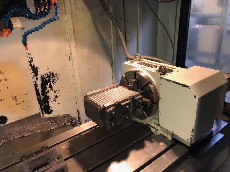 SPINNER WC1460S CNC VERTICAL MACHINING CENTRE WITH 4TH AXIS