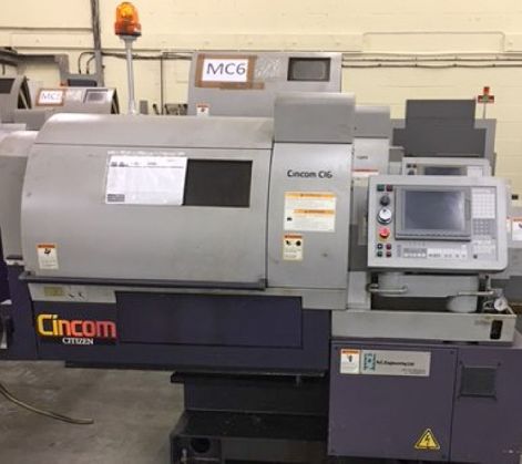 CITIZEN C16 VII CNC SWISS TYPE SLIDING HEAD AUTOMATIC LATHE