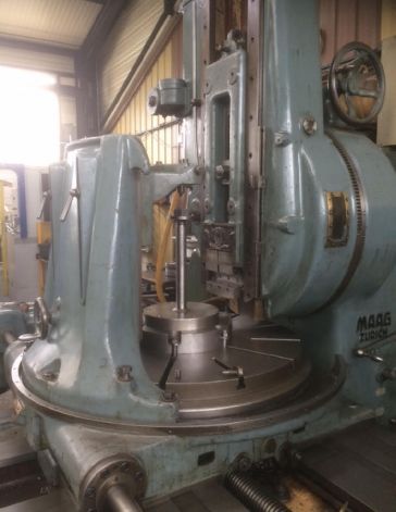 MAAG SH-150 GEAR SHAPER WITH INTERNAL SHAPING AND TAILSTOCK