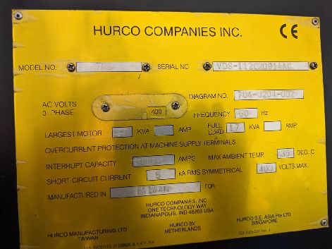 HURCO TM8 CNC LATHE