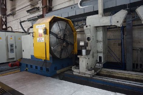 SAFOP LEONARD 70/2500 CNC LATHE (2500MM X 10000MM WITH C AXIS)