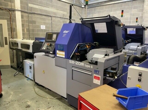 STAR SB-20R TYPE G CNC SWISS TYPE SLIDING HEAD LATHES (PACKAGE OF 3 MACHINES)