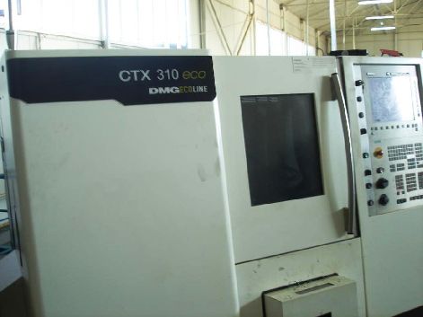 DMG MORI CTX 310 ECO CNC TURNING CENTRE