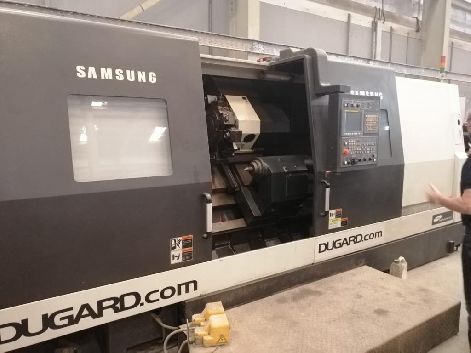 SAMSUNG PL45LM CNC TURNING CENTRE WITH C AXIS (2.25M X 620MM CAPACITY)